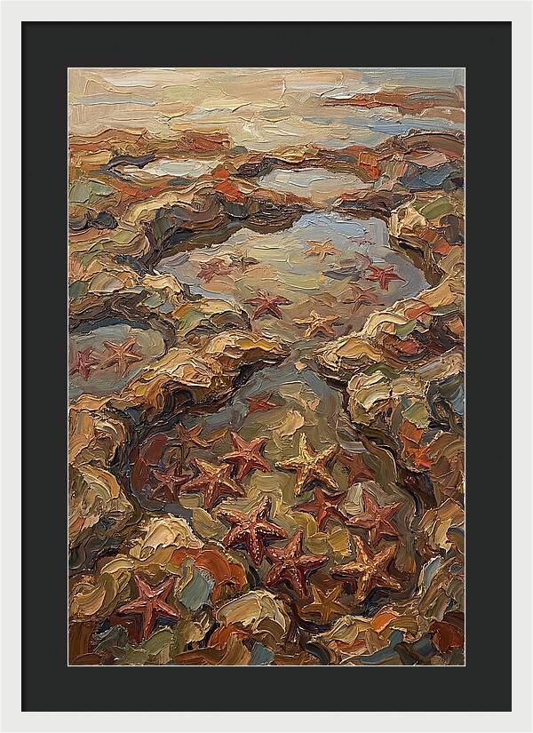 Tidal Pools Teeming With Starfish