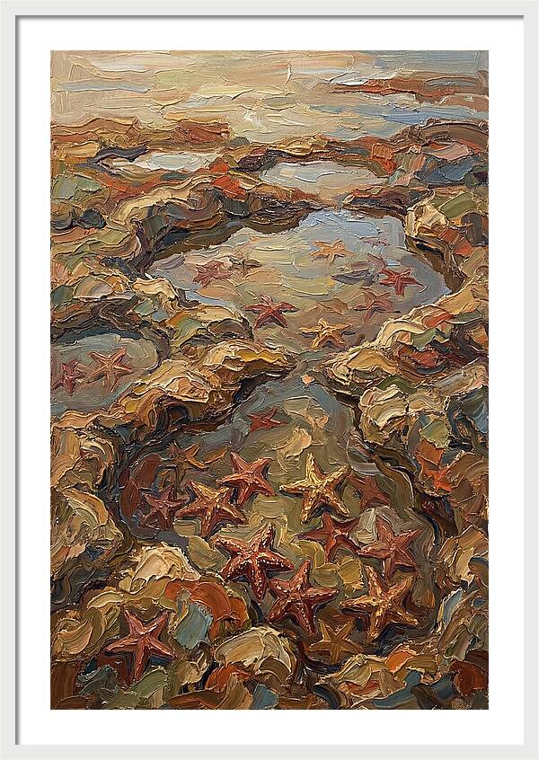 Tidal Pools Teeming With Starfish