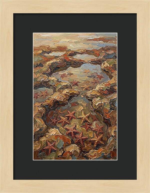 Tidal Pools Teeming With Starfish