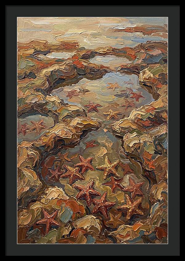 Tidal Pools Teeming With Starfish