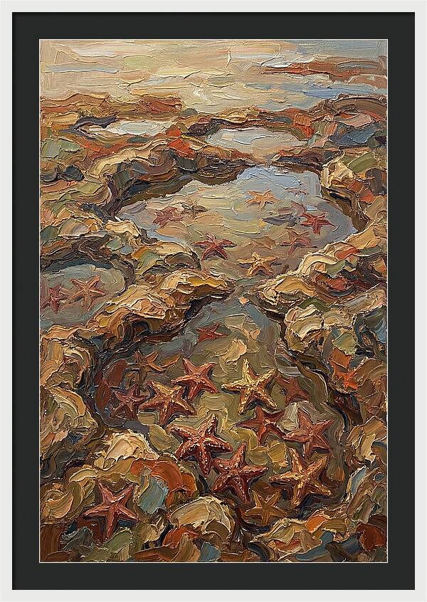 Tidal Pools Teeming With Starfish