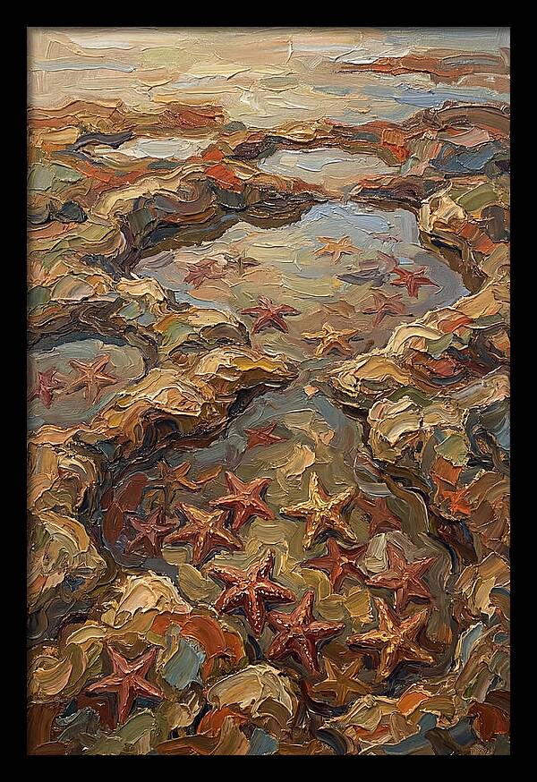 Tidal Pools Teeming With Starfish