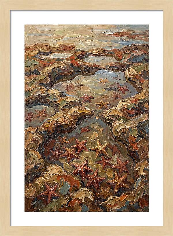 Tidal Pools Teeming With Starfish