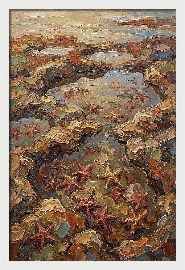 Tidal Pools Teeming With Starfish