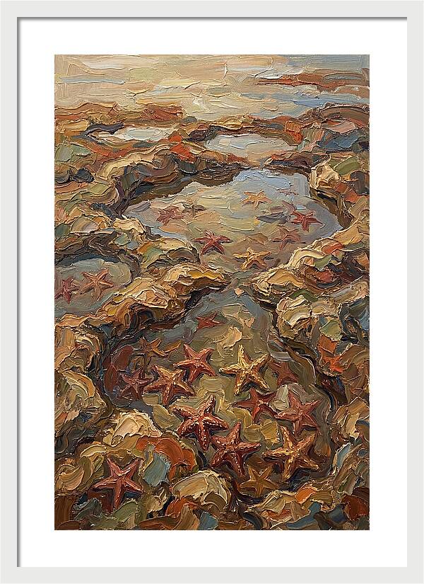 Tidal Pools Teeming With Starfish