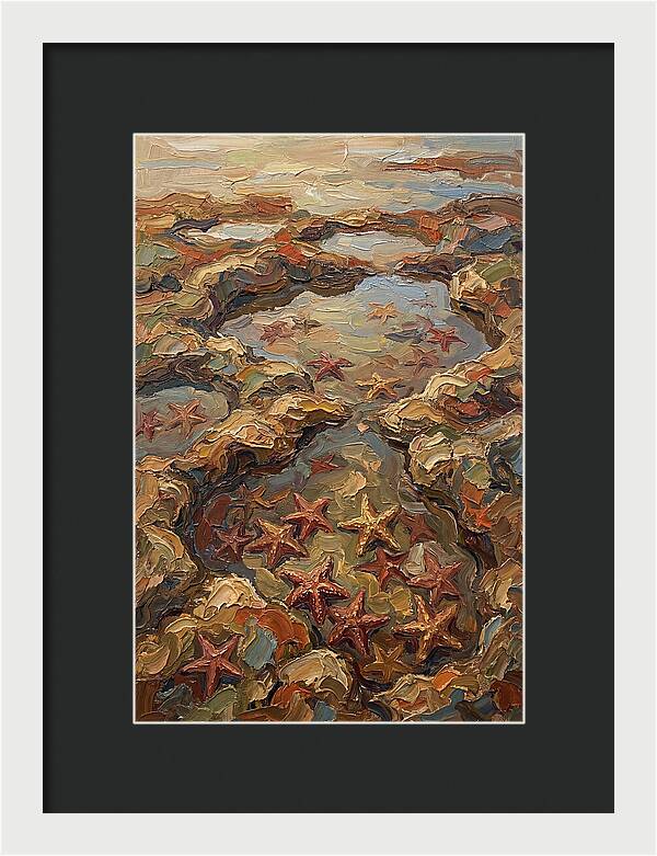 Tidal Pools Teeming With Starfish
