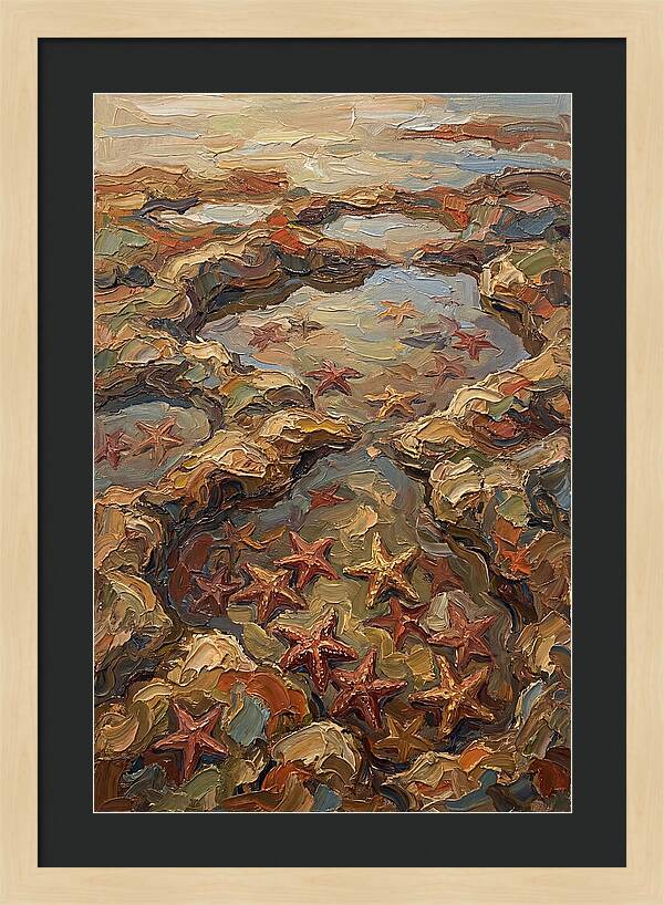 Tidal Pools Teeming With Starfish