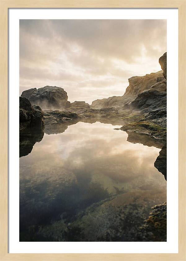 Tide Pool Reflecting Sky