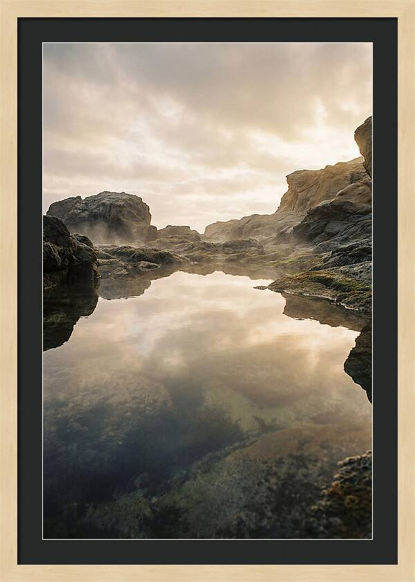 Tide Pool Reflecting Sky