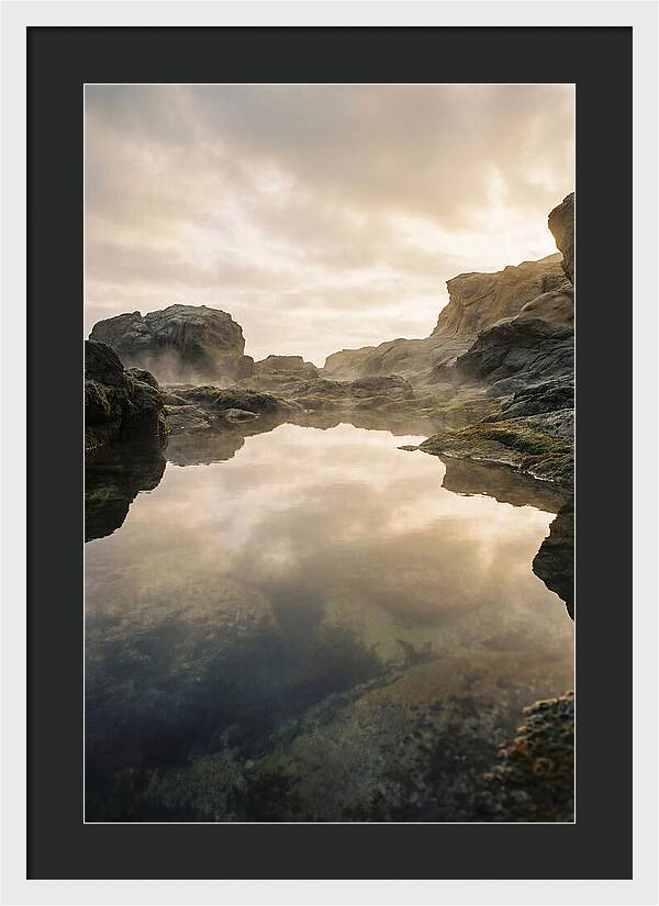 Tide Pool Reflecting Sky