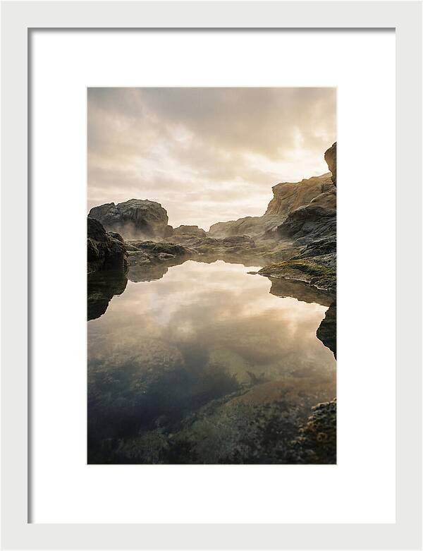 Tide Pool Reflecting Sky