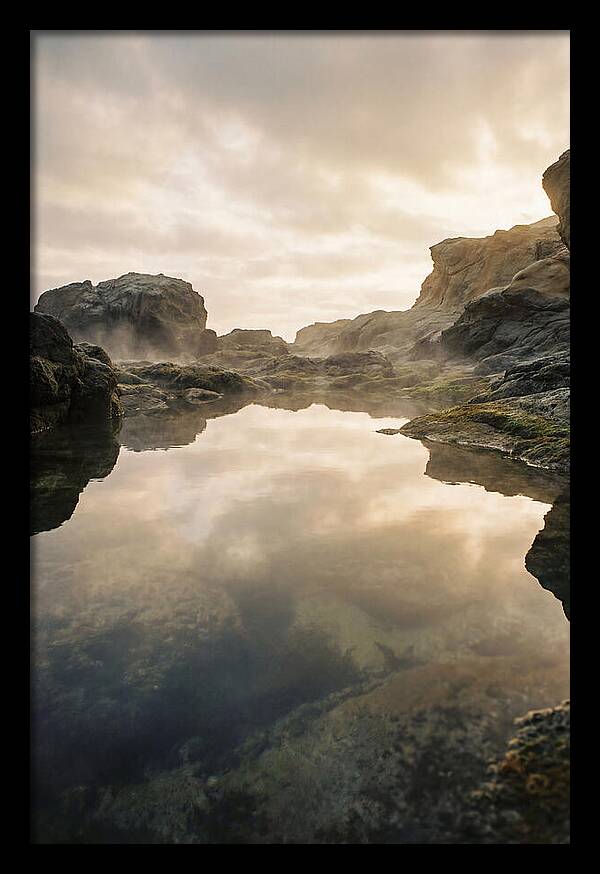 Tide Pool Reflecting Sky
