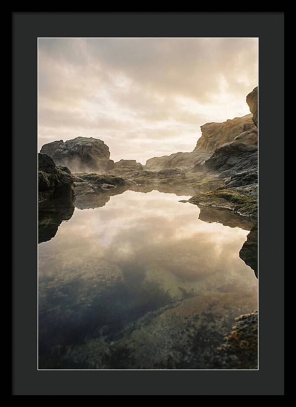 Tide Pool Reflecting Sky