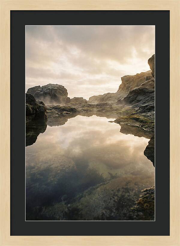 Tide Pool Reflecting Sky