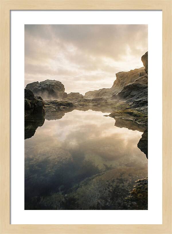 Tide Pool Reflecting Sky