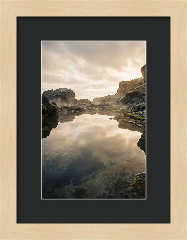 Tide Pool Reflecting Sky