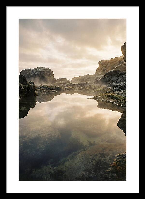 Tide Pool Reflecting Sky
