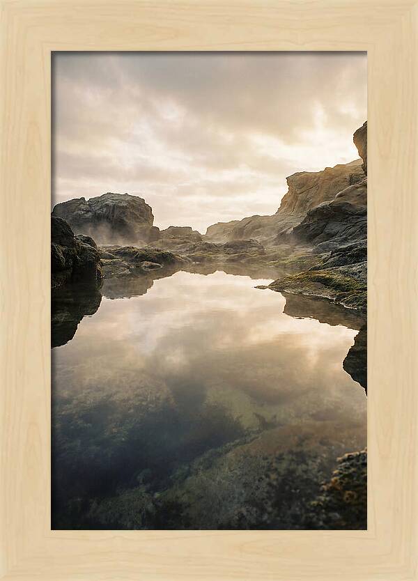 Tide Pool Reflecting Sky