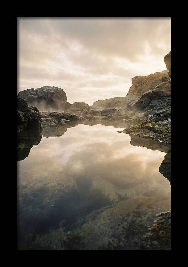 Tide Pool Reflecting Sky