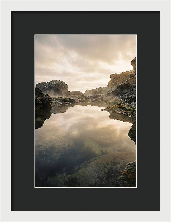 Tide Pool Reflecting Sky