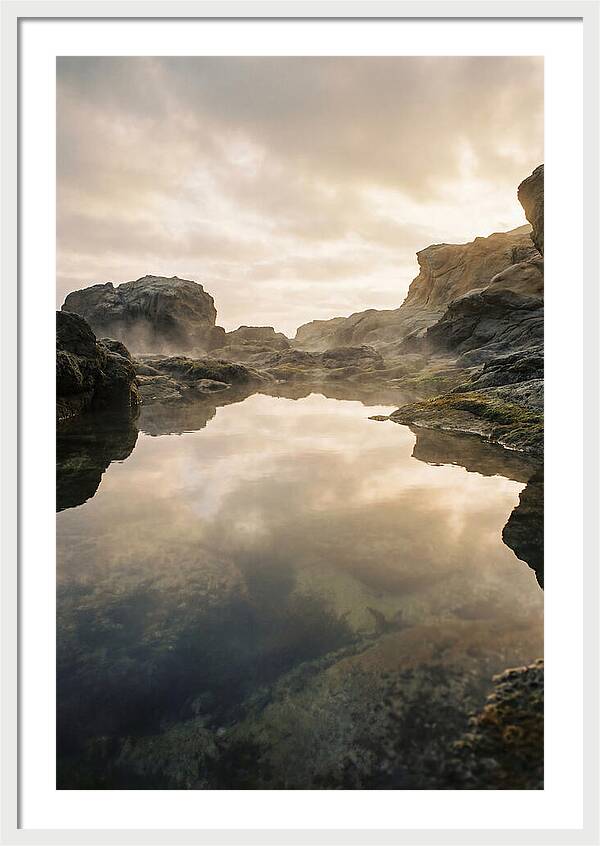 Tide Pool Reflecting Sky