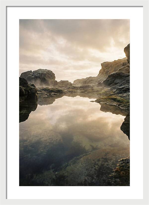 Tide Pool Reflecting Sky