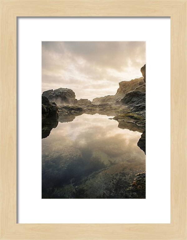 Tide Pool Reflecting Sky