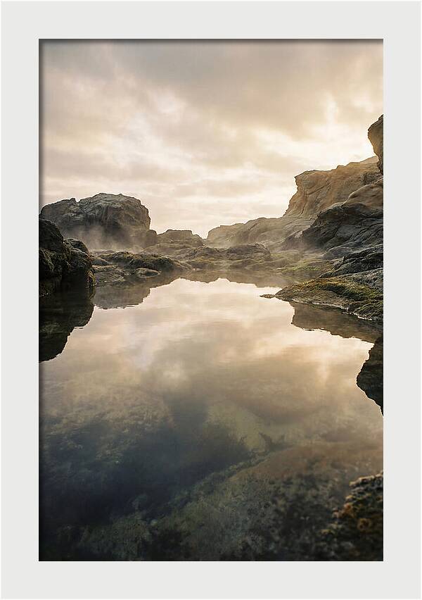 Tide Pool Reflecting Sky