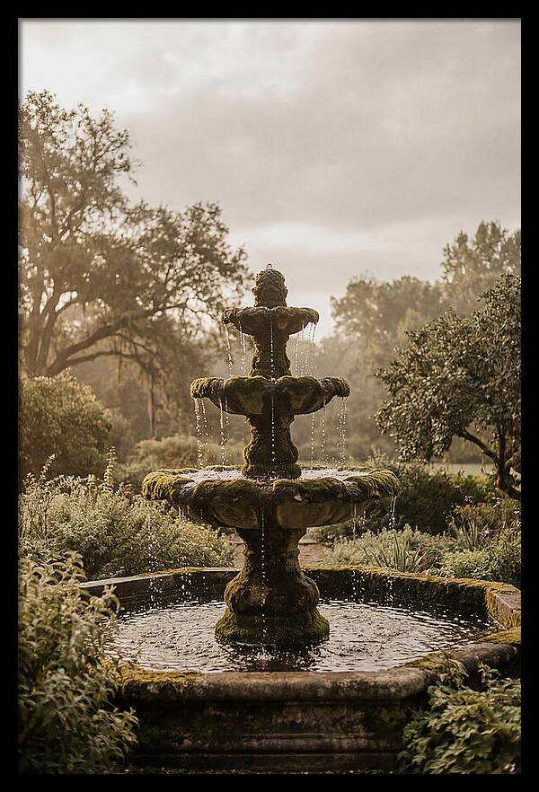 Tiered Garden Fountain Serenity