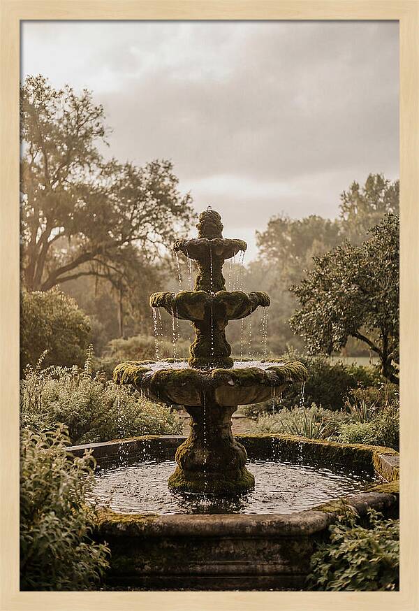 Tiered Garden Fountain Serenity