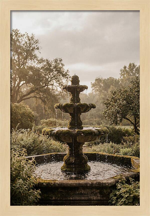 Tiered Garden Fountain Serenity