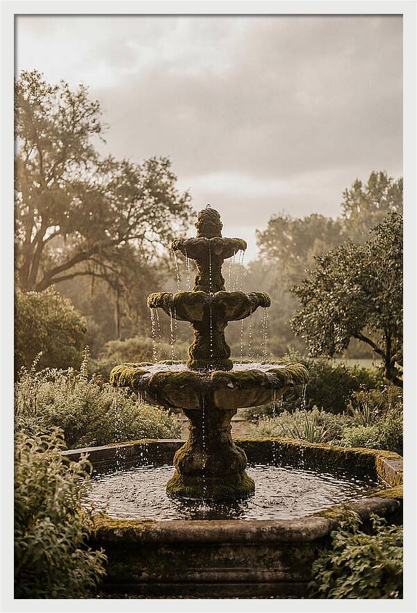 Tiered Garden Fountain Serenity