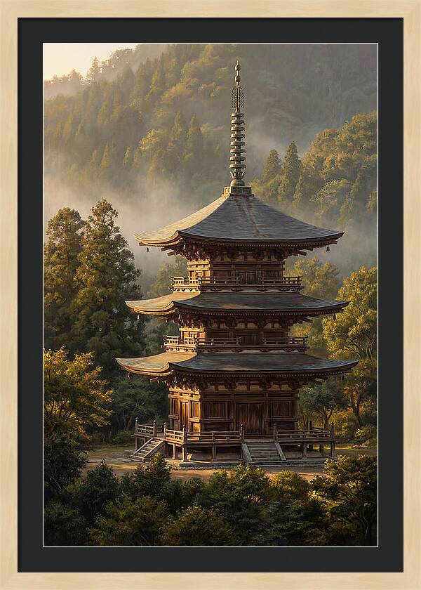 Tiered Pagoda Serenity