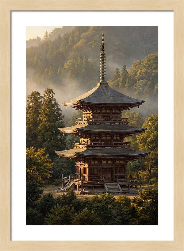 Tiered Pagoda Serenity