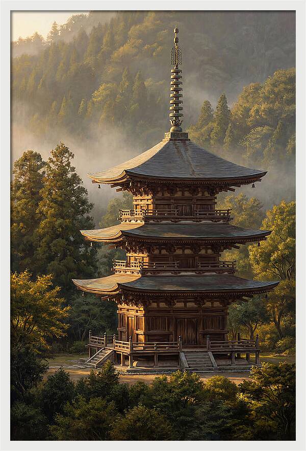Tiered Pagoda Serenity