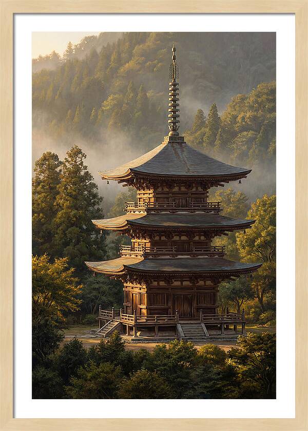 Tiered Pagoda Serenity