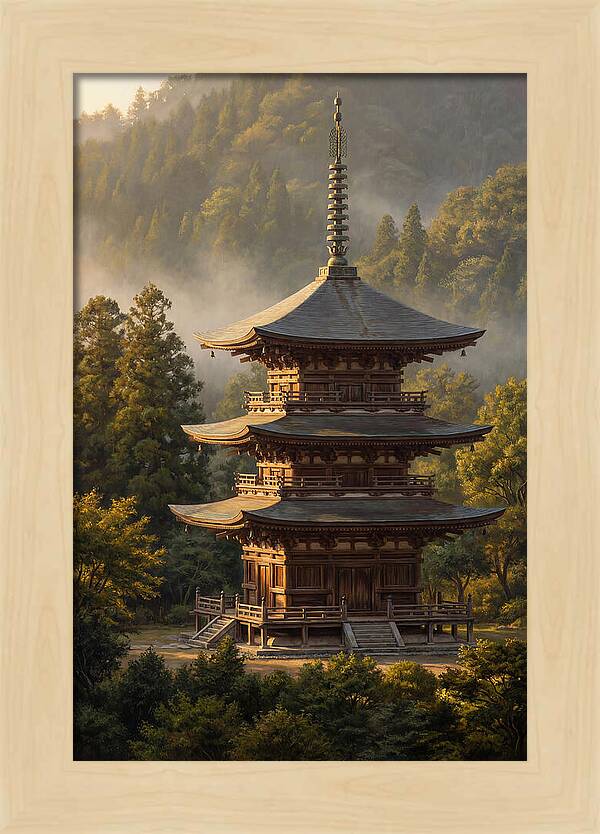 Tiered Pagoda Serenity