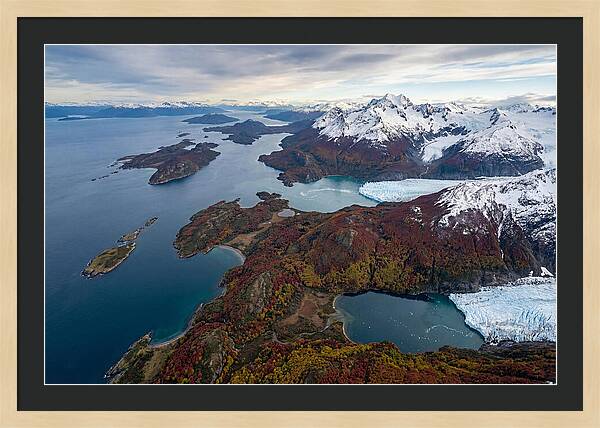 Tierra Del Fuego Aerial View