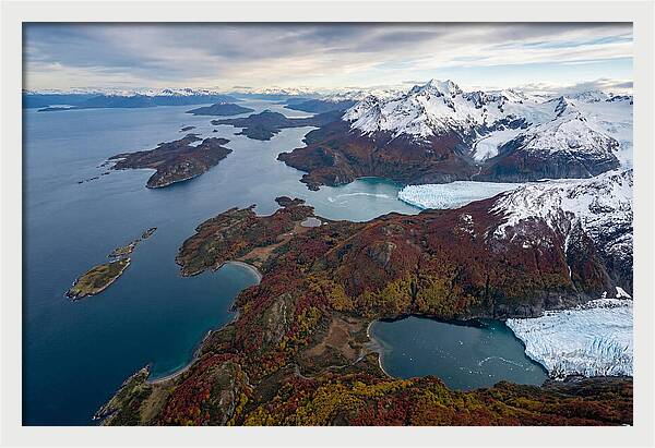 Tierra Del Fuego Aerial View