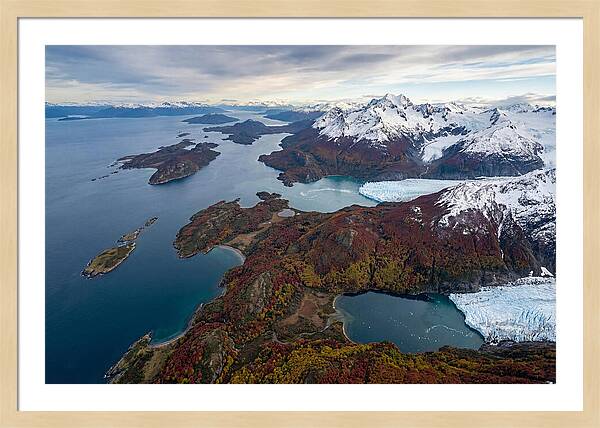Tierra Del Fuego Aerial View