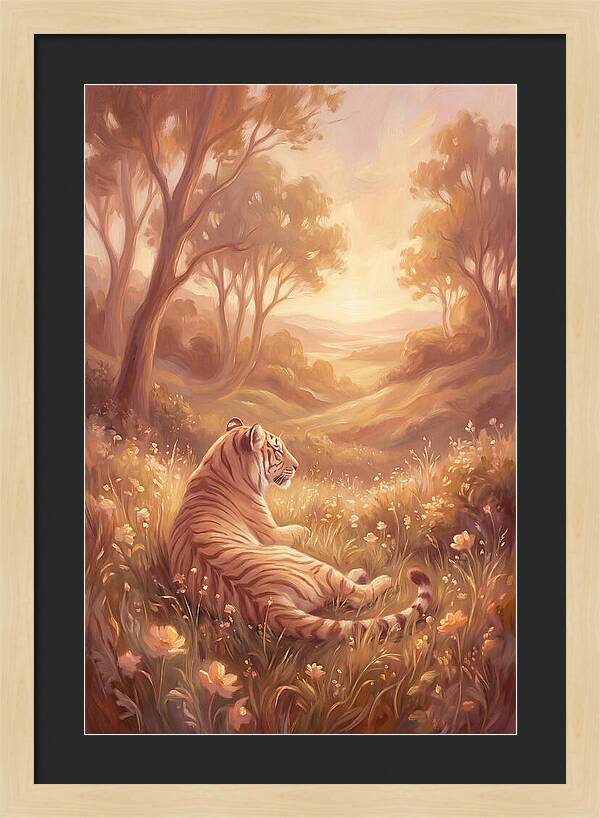 Tiger In Serenity