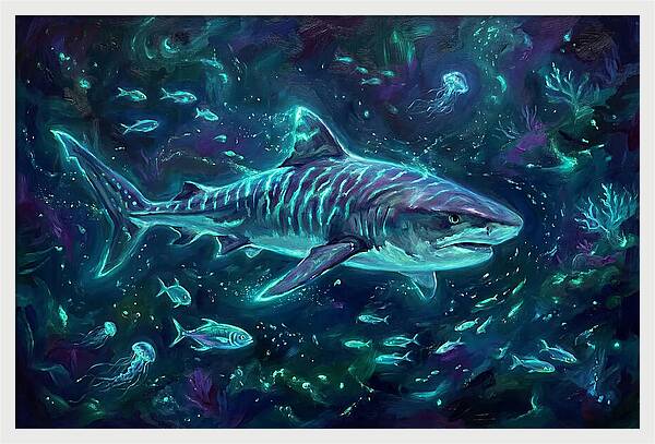 Tiger Shark Underwater