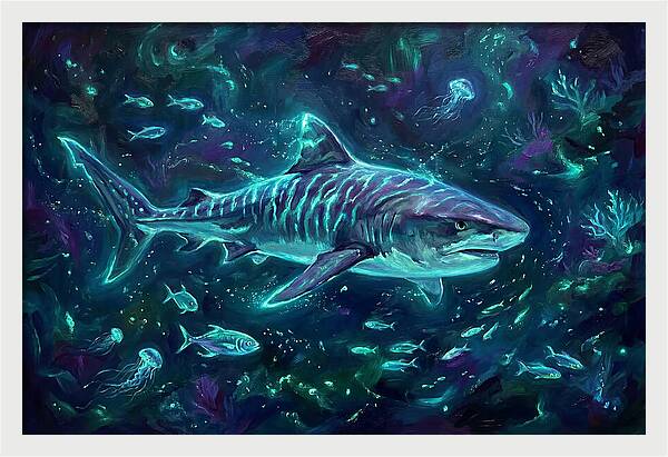 Tiger Shark Underwater