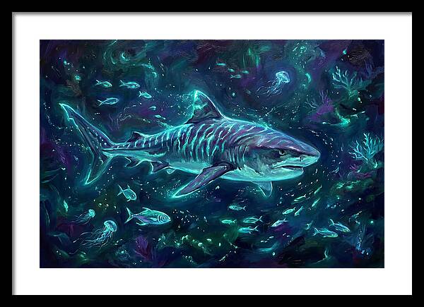 Tiger Shark Underwater