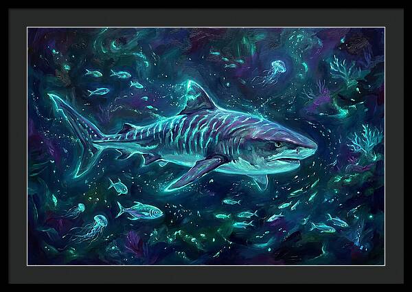 Tiger Shark Underwater