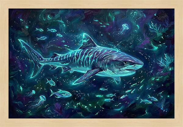 Tiger Shark Underwater