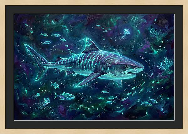 Tiger Shark Underwater