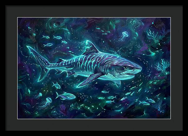 Tiger Shark Underwater