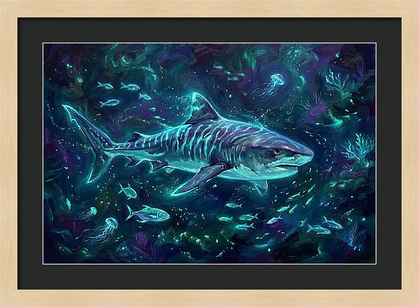 Tiger Shark Underwater
