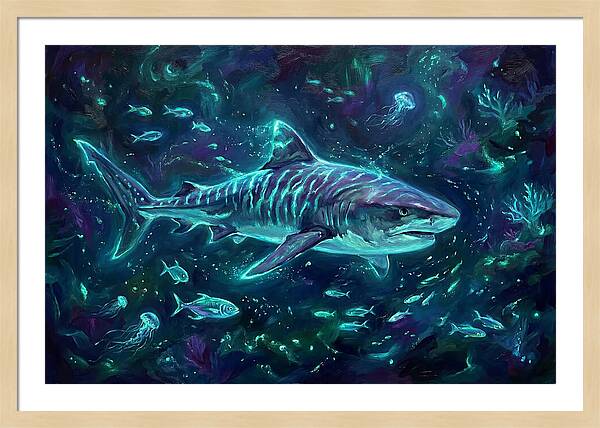 Tiger Shark Underwater